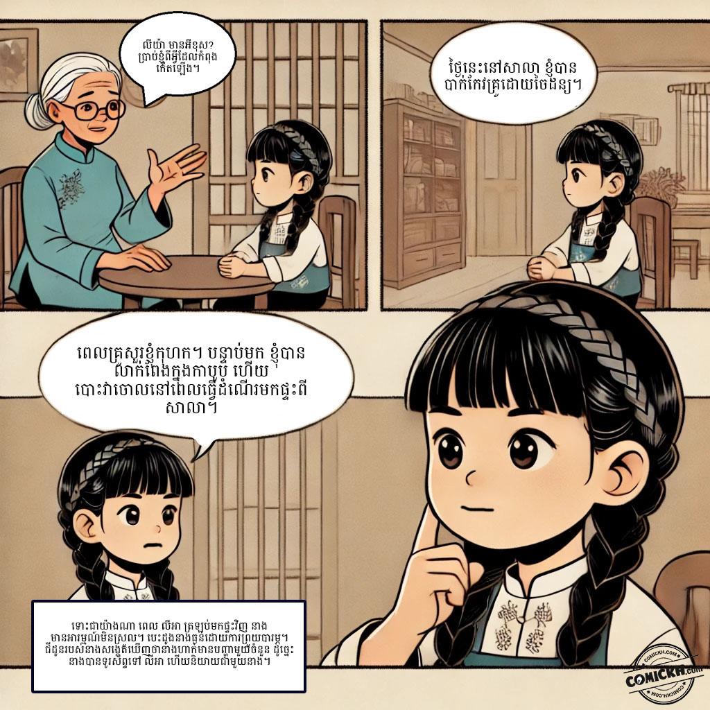 មេរៀននៃភាពក្លាហាន: Oneshot